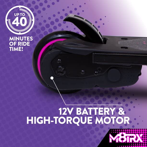 M8Trix Electric Scooter for Kids (Pink)