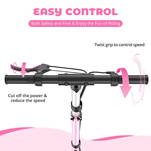 MAXTRA E120 Electric Scooter with Removable Seat