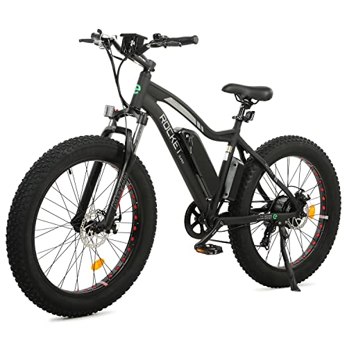Powerful ECOTRIC Rocket Mountain E-Bike with Fat Tires