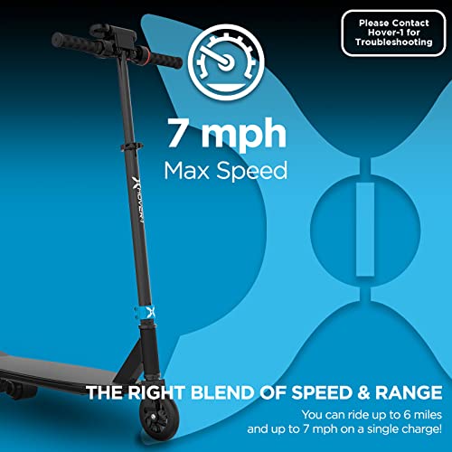 Hover-1 2-In-1 Electric Scooter/Skateboard, Black