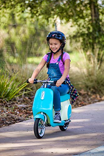 Petite Euro-Style Electric Scooter for Ages 7+