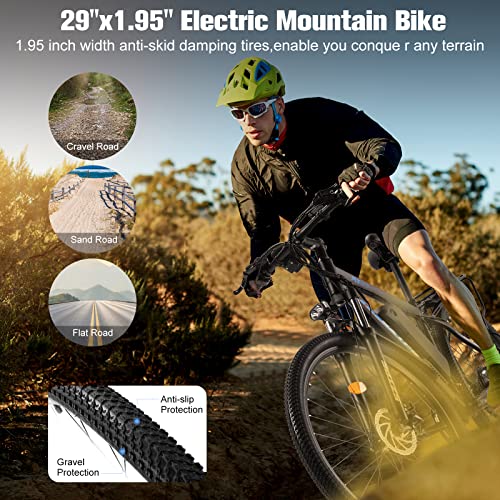 Sztps 750W Electric Mountain Bike for Adults