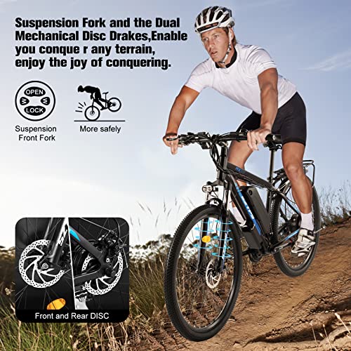 Sztps 750W Electric Mountain Bike for Adults