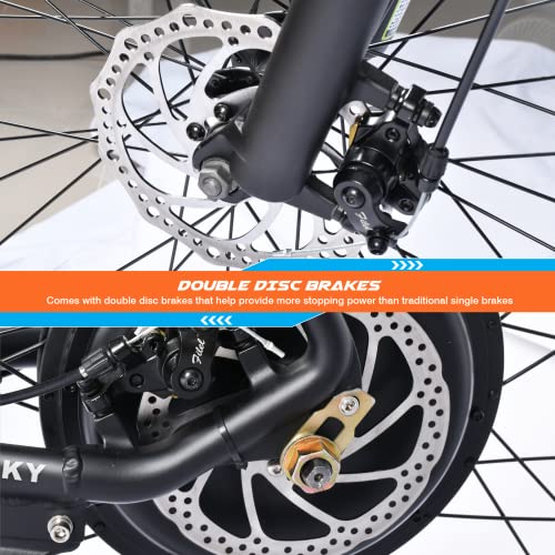 Vfamky 1000W Electric Mountain Bike with Suspension