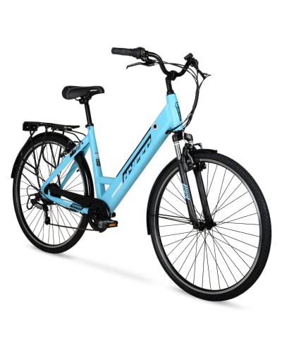 Blue Hyper E-Ride Electric Bike, 36V, 700C