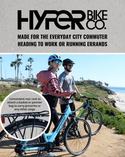 Blue Hyper E-Ride Electric Bike, 36V, 700C