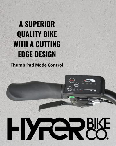 Blue Hyper E-Ride Electric Bike, 36V, 700C