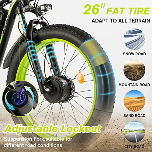 SVZIX 2000W Electric Fat Tire Bike