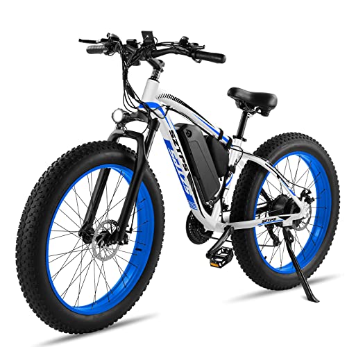 Fat Tire Electric Bike, 30 MPH, Shimano