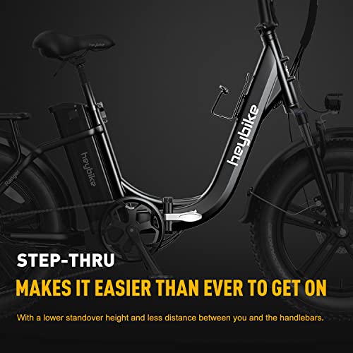 Heybike Ranger Black Foldable E-Bike 