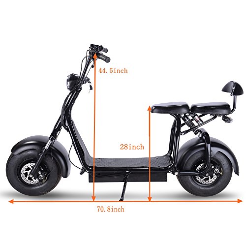 Toxozers 60V 1000W Fat Tire Electric Scooter