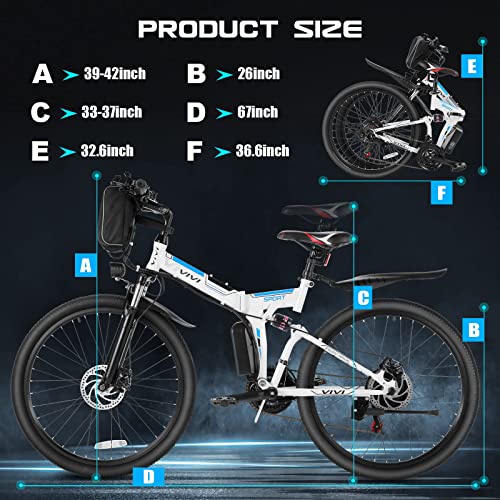 Vivi 500W Foldable Mountain Ebike