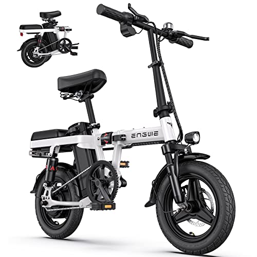 ENGWE T14 350W Mini Ebike - White