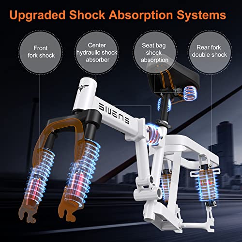 ENGWE T14 350W Mini Ebike - White