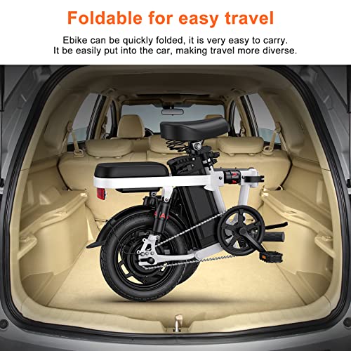 ENGWE T14 350W Mini Ebike - White