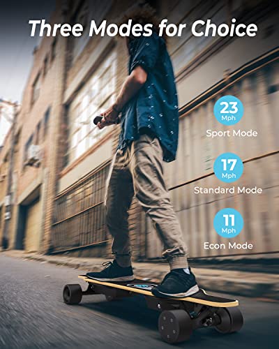 Gyroor Electric Longboard with Remote Control