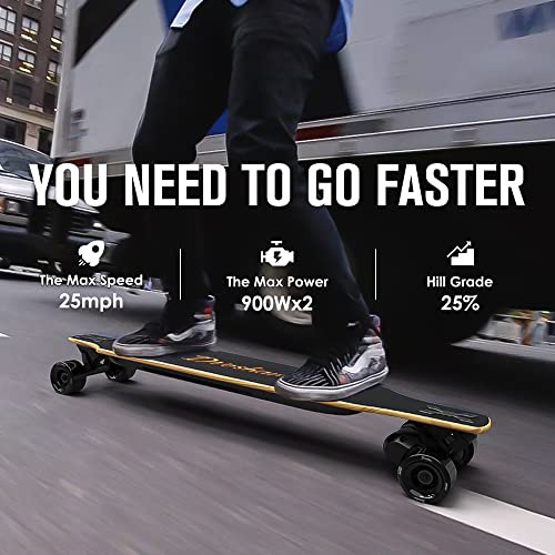 Dreskar 1800W Dual Motor Electric Skateboard 
