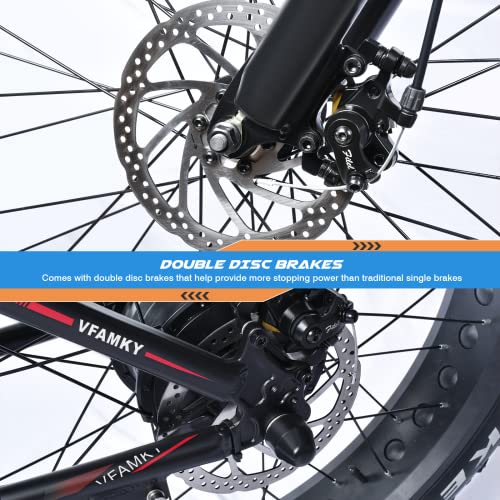 Vfamky 1000W Fat Tire E-MTB