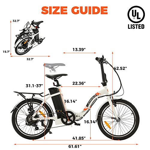 ECOTRIC Starfish Folding Electric Bike