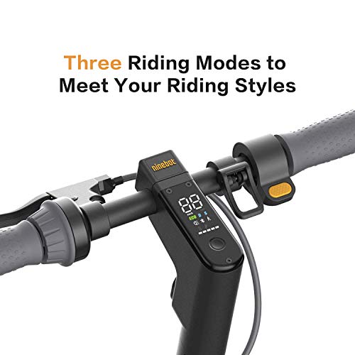 Segway Ninebot MAX G30P Electric Kick Scooter- 350W Motor, 40 Miles Long-Range & 18.6 MPH, 10" Pneumatic Tire, Dual Brakes, W. Capacity 220 lbs, Commuter Electric Scooter for Adults&Teens
