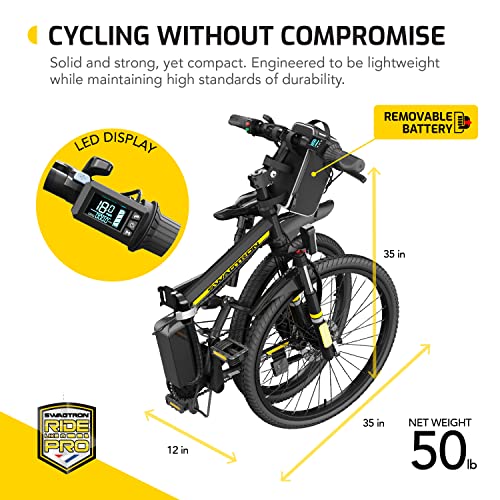 Swagtron Folding Electric Mountain Bike
