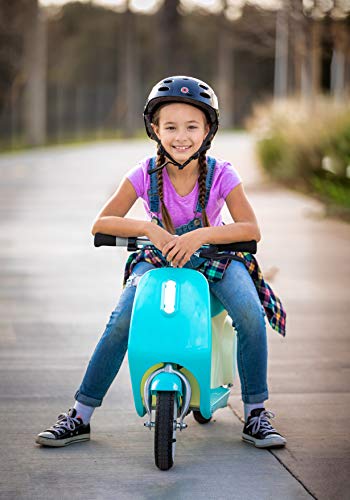 Petite Euro-Style Electric Scooter for Ages 7+
