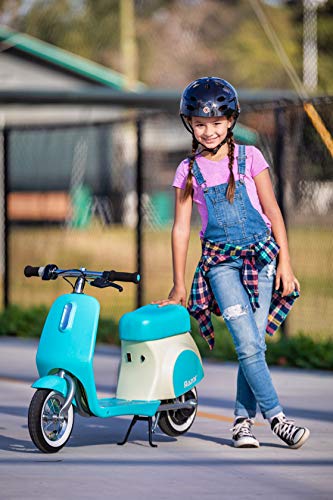 Petite Euro-Style Electric Scooter for Ages 7+