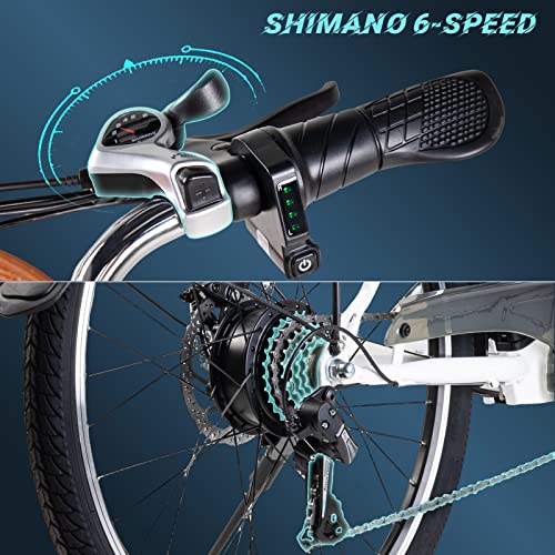 KORNORGE C6 350W Ebike for City Commuting