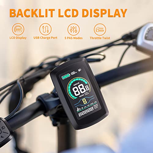 Jasion EB7 2.0 Fat Tire Foldable E-Bike