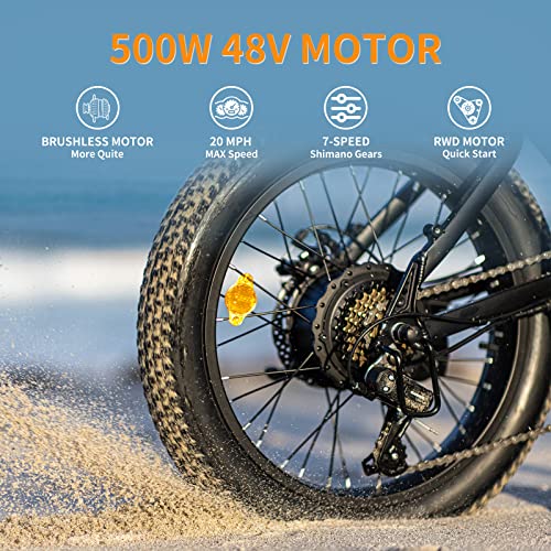 Jasion EB7 2.0 Fat Tire Foldable E-Bike