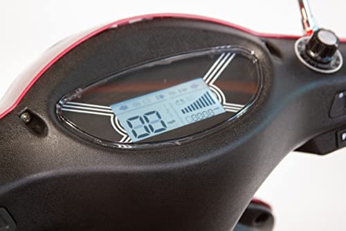 High-performance 3-wheel electric scooter w/basket