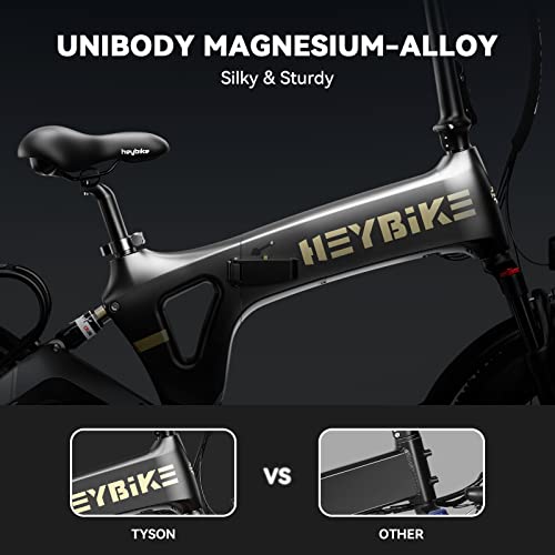 Heybike Tyson Folding Fat Tire E-Bike