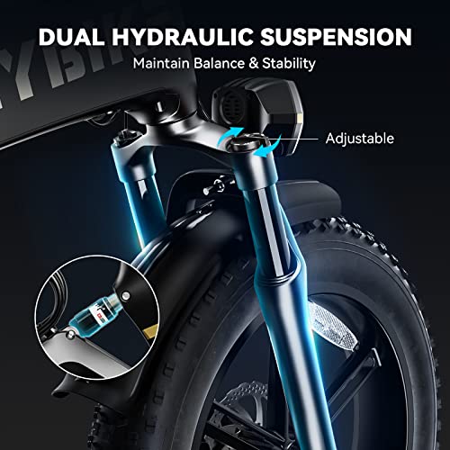 Heybike Tyson Folding Fat Tire E-Bike