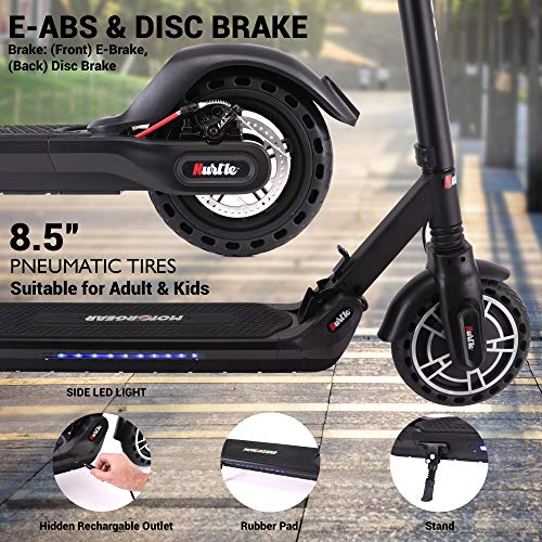 Hurtle 300W Foldable Electric Commuter Scooter with 8.5" Tires