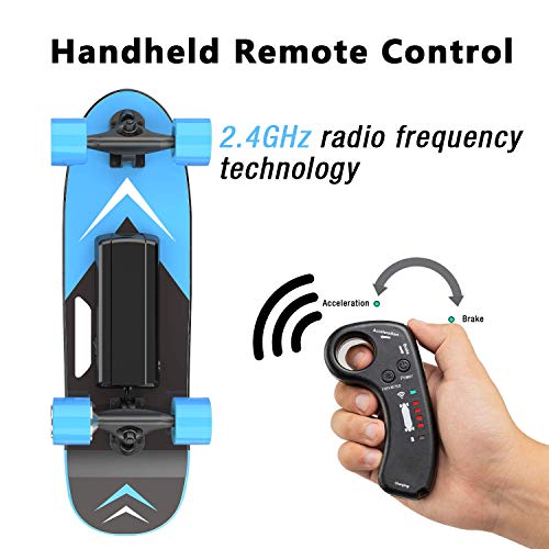 Cool & Fun Blue Electric Skateboard
