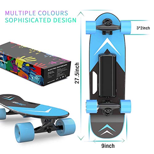 Cool & Fun Blue Electric Skateboard