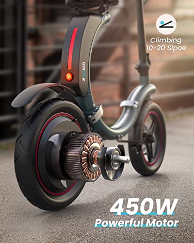 Gyroor 450W Folding eBike with 14in Tire