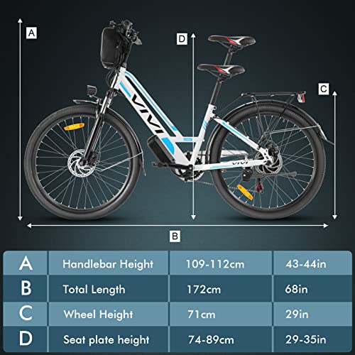Vivi MT26G Step-Through Commuter E-bike