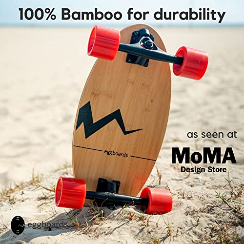 Original Bamboo Wood Cruiser Skateboard for Adults & Kids