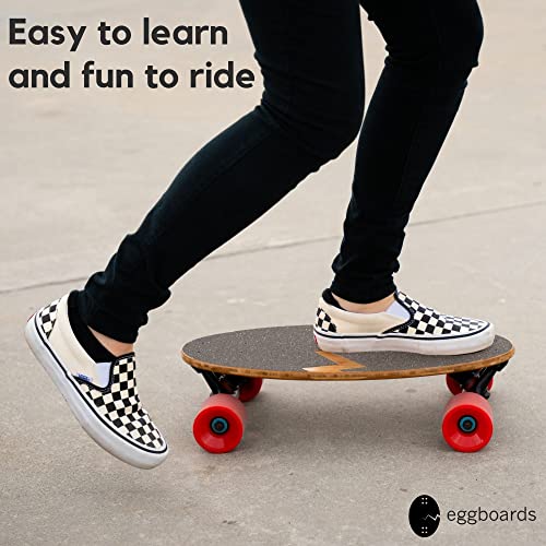 Original Bamboo Wood Cruiser Skateboard for Adults & Kids