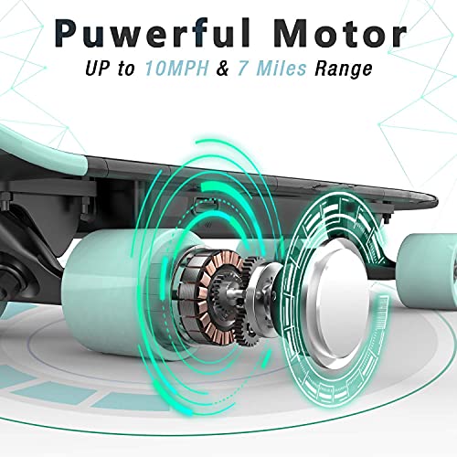 Cool & Fun Green Brushless Electric Skateboard 