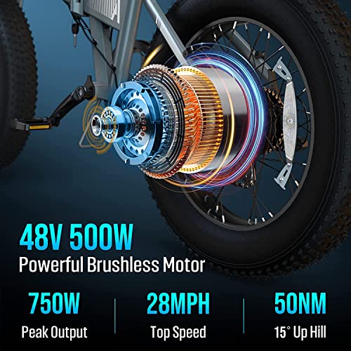 Avantrek Cybertrack 200 Foldable Electric Fat Tire Bike