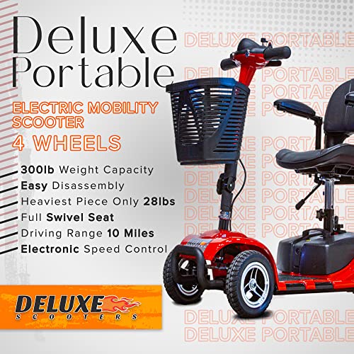 Portable Electric Mobility Scooter for Seniors & Adults