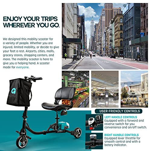 G Folding 3 Wheel Electric Mobility Scooter