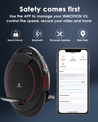 Inmotion V5 Electric Unicycle 