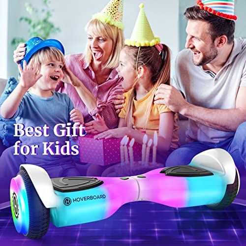 All-Terrain Hoverboard for Kids with Music & Lights