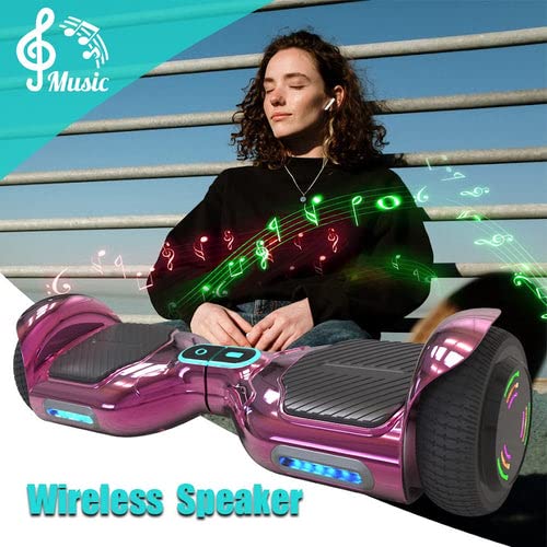 Bluetooth Hoverboard with LED Lights & Speaker