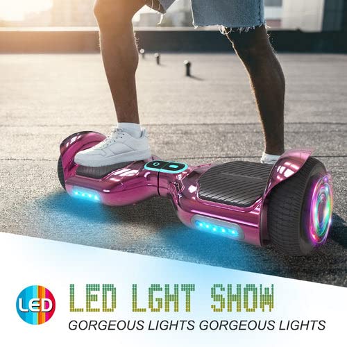 Bluetooth Hoverboard with LED Lights & Speaker