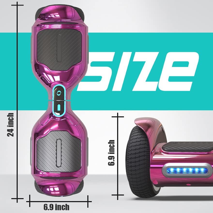 Bluetooth Hoverboard with LED Lights & Speaker