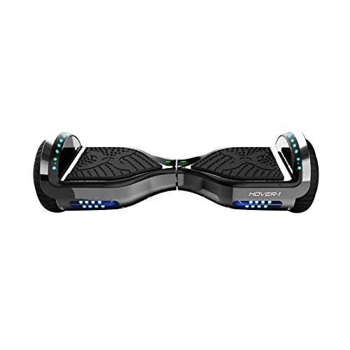 Hover-1 Chrome Electric Hoverboard with Bluetooth Speaker